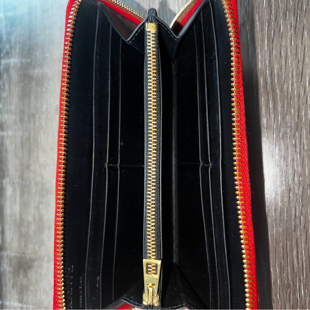 Red Loewe Long Wallet - Picture 10 of 14